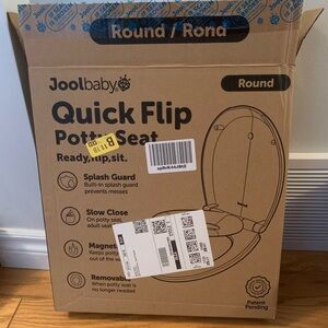 NEW (open box) Joolbaby Quick Flip Potty Seat
